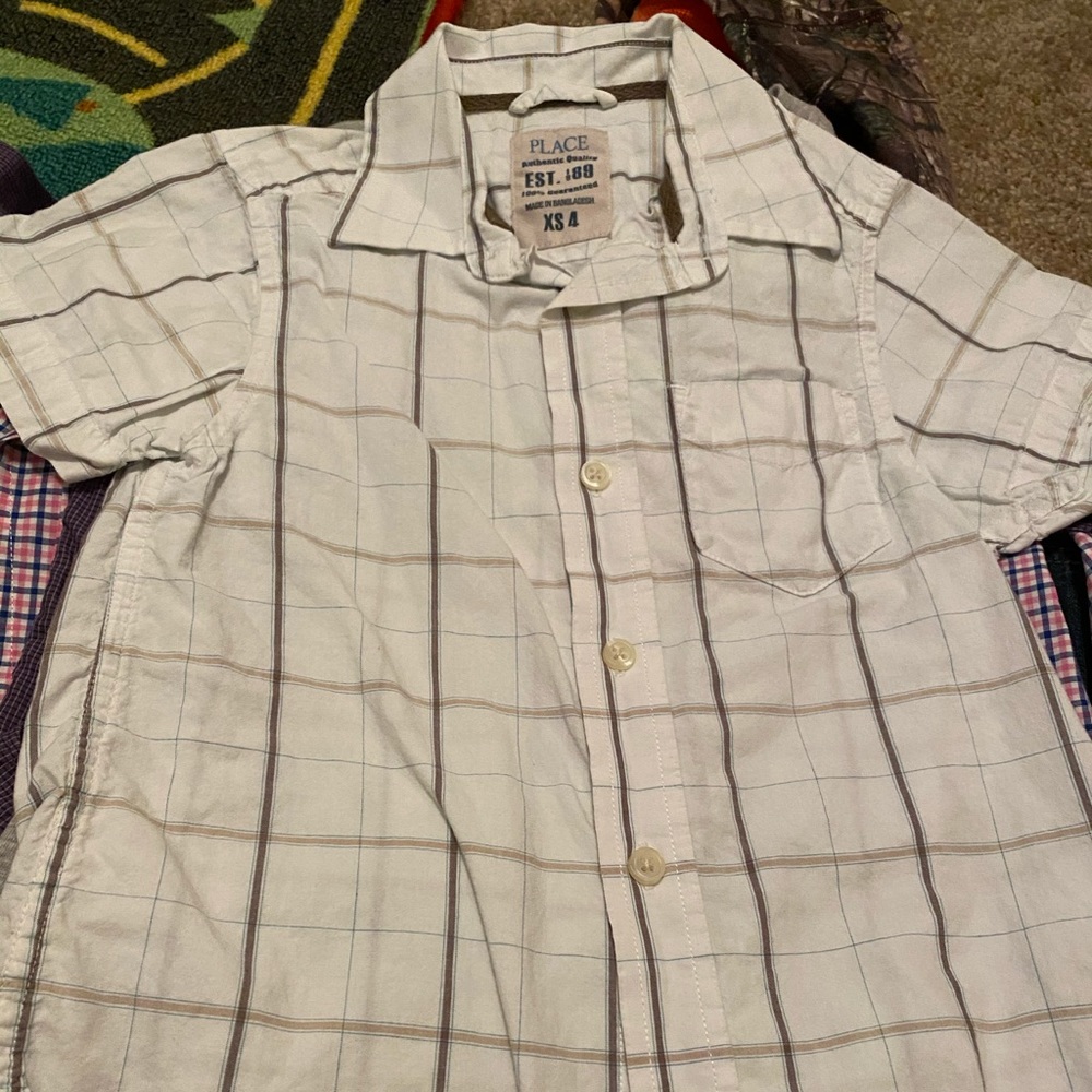 ⚽️5/$20 Toddler/Boys button up shirt
